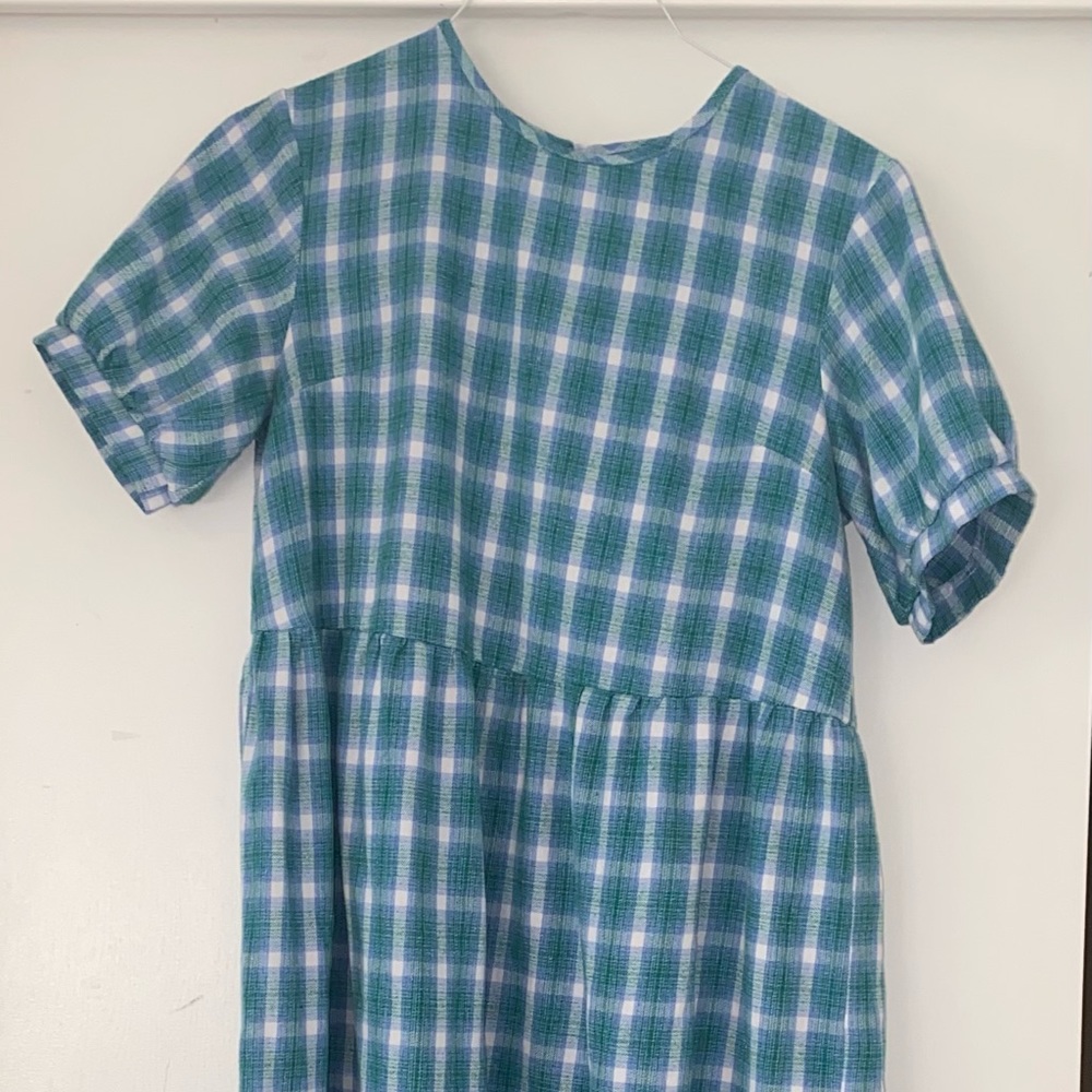 Missguided Plaid Maxi Dress